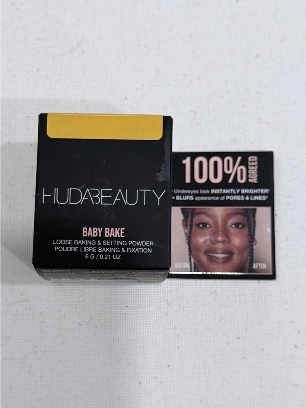 HUDA BEAUTY Baby Bake Loose Baking & Setting Powder - KUNAFA